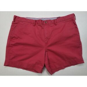 Polo Ralph Lauren Shorts Men 42 Stretch Cotton Pink Salmon Limited‎ Use